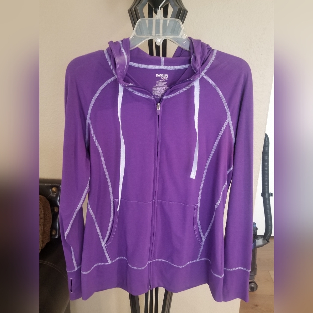 Danskin zip up Hoodie